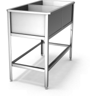 Ванна моечная двухсекционная ВМ 2/6 э Ванна моечная двухсекционная ВМ 2/6 э