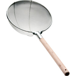 Сито 300 мм (мелкая сетка 1 мм) с деревянной ручкой [DT-Y1801-30] - интернет-магазин КленМаркет.ру