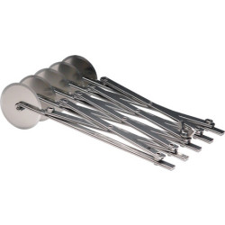 Растяжимая тесторезка 5 колес, 90 мм [ROTAPINOX 5P] - интернет-магазин КленМаркет.ру