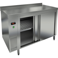 Стол подогреваемый пристенный HICOLD TS 10/GN с бортом