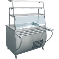 Прилавок-витрина холодильный ABAT «Премьер» ПВВ-70Т  - интернет-магазин КленМаркет.ру