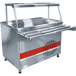 Прилавок холодильный ABAT «Аста» ПВВ-70КМ-01-НШ - интернет-магазин КленМаркет.ру