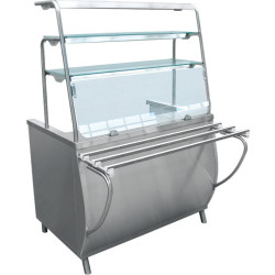 Прилавок-мармит первых блюд ABAT «Премьер» ПМЭС-70Т - интернет-магазин КленМаркет.ру