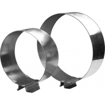 Форма для выпечки «Кольцо» раздвижное 160х300/65 мм, нержавеющая сталь [КОЛразд]