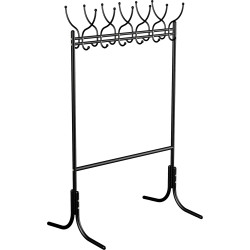 Вешалка гардеробная М11 стальная (6 пар крючков) - интернет-магазин КленМаркет.ру