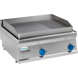 Жарочная поверхность TECNOINOX FTR70E7 гладкая/рифленая - интернет-магазин КленМаркет.ру