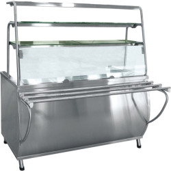 Прилавок-мармит первых блюд ABAT «Премьер» ПМЭС-70Т-01 - интернет-магазин КленМаркет.ру