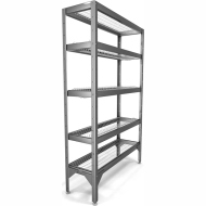 Стеллаж для сушки посуды СТР-1,6*16/3+2 (для тарелок и стаканов) нерж