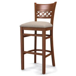 Стул барный «Эдинбург» полумягкий (деревянный каркас) - интернет-магазин КленМаркет.ру