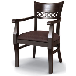 Стул «Эдинбург» полумягкий с подлокотниками (деревянный каркас) - интернет-магазин КленМаркет.ру