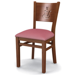 Стул «Бристоль» полумягкий (деревянный каркас) - интернет-магазин КленМаркет.ру