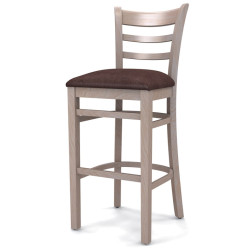 Стул барный «Оксфорд» полумягкий (деревянный каркас) - интернет-магазин КленМаркет.ру