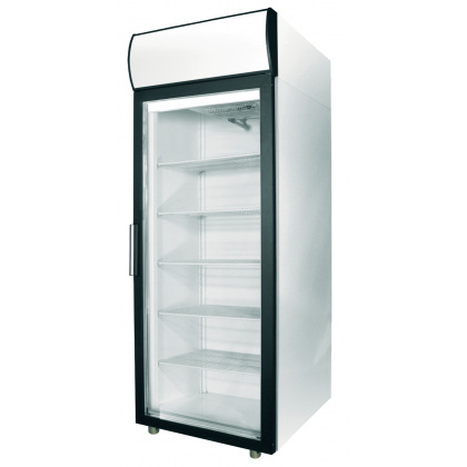 Шкаф холодильный POLAIR ШХ-0,5 ДС (DM105-S) (стеклянная дверь) - интернет-магазин КленМаркет.ру