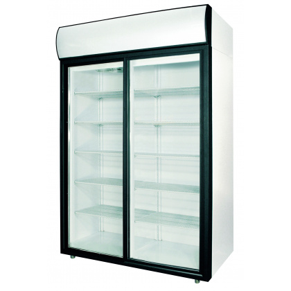 Шкаф холодильный POLAIR ШХ-1,4 (DM114Sd-S) (стеклянные двери-купе) - интернет-магазин КленМаркет.ру