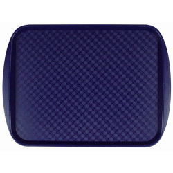 Поднос столовый из полистирола 450х350 мм синий [422106617] - интернет-магазин КленМаркет.ру