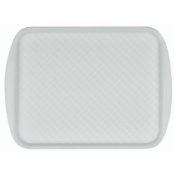 Поднос столовый из полистирола 420х300 мм бесцветный [422106701] - интернет-магазин КленМаркет.ру