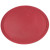 Поднос прорезиненный овальный 680х45 мм бордовый [2700CT Dark red] - интернет-магазин КленМаркет.ру