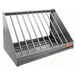 Полка настенная для досок HICOLD НПСД 6/3,6 (10 секций) - интернет-магазин КленМаркет.ру