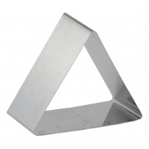 Форма для выпечки/выкладки гарнира или салата «Треугольник» 120х120 мм