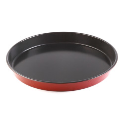 ФОРМА для пиццы глубокая d=34см h=4см антиприг.покрытие - интернет-магазин КленМаркет.ру