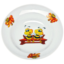 Тарелка глубокая 200 мм Пчелы - интернет-магазин КленМаркет.ру