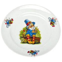 Тарелка мелкая 170 мм Лесовичок - интернет-магазин КленМаркет.ру