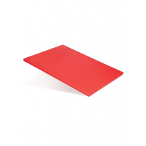 Доска разделочная 400х300х12 мм красный пластик