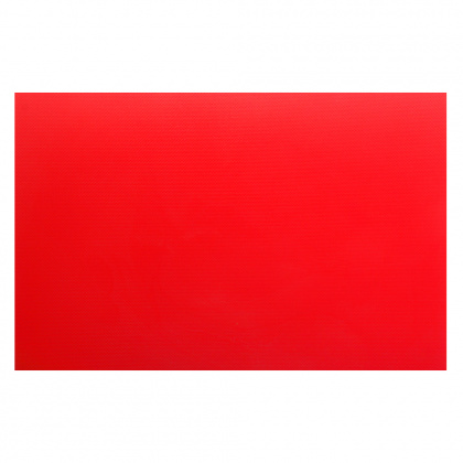 Доска разделочная 500х350х18 мм красная полипропилен [014537] - интернет-магазин КленМаркет.ру