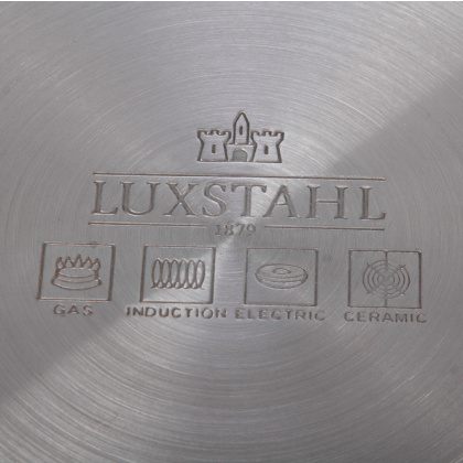 Сковорода Luxstahl 280/50 из нержавеющей стали [C24131] - интернет-магазин КленМаркет.ру
