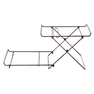 Подставка для корзинок 2-х ярусная черная [Black ST-001]