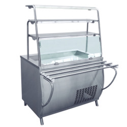 Прилавок-витрина холодильный ABAT «Премьер» ПВВ-70Т-01 - интернет-магазин КленМаркет.ру