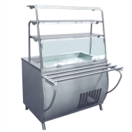 Прилавок-витрина холодильный ABAT «Премьер» ПВВ-70Т-01 Прилавок-витрина холодильный ABAT «Премьер» ПВВ-70Т-01