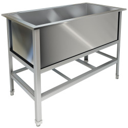 Ванна котломоечная односекционная ТЕХНО-ТТ ВМ-11/900 краш - интернет-магазин КленМаркет.ру