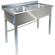 Ванна моечная двухсекционная 