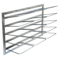 Полка настенная для досок ТЕХНО-ТТ ПН-251/604 (5 секций) вертикальная Полка настенная для досок ТЕХНО-ТТ ПН-251/604 (5 секций) вертикальная