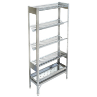 Стеллаж для сушки посуды ТЕХНО-ТТ СТР-725/903 (на 140 тарелок и 50 стаканов) нерж