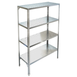 Стеллаж с перфорированными полками ТЕХНО-ТТ СТР-514/1503 краш - интернет-магазин КленМаркет.ру