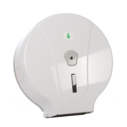 Диспенсер для туалетной бумаги бело-серый [MJ2maxi] - интернет-магазин КленМаркет.ру