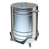 Тележка с баком для сбора отходов ТП-218 нерж Тележка с баком для сбора отходов ТП-218 нерж