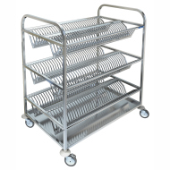 Тележка для сушки посуды ТП-233 (на 105 тарелок) Тележка для сушки посуды ТП-233 (на 105 тарелок)