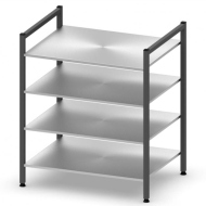 Стеллаж со сплошными полками