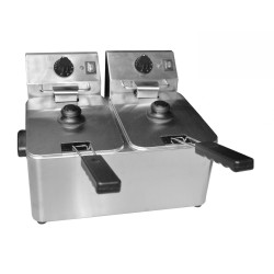 ФРИТЮРНИЦА  GASTRORAG  CZG-HDF 4+4 - интернет-магазин КленМаркет.ру