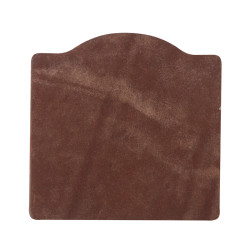 Подставка фигурная под бокал из натуральной кожи - интернет-магазин КленМаркет.ру