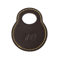 Номерок Прошивка из натуральной кожи - интернет-магазин КленМаркет.ру