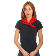 Косынка поварская красная [00500]