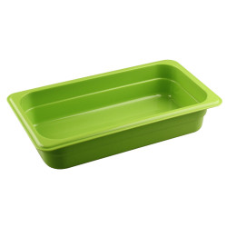 Гастроемкость из полипропилена без крышки GN 1/3 325х176х65 мм зеленая [422101009] - интернет-магазин КленМаркет.ру