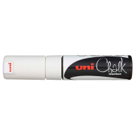 Маркер белый для оконных и стеклянных поверхностей Uni Chalk PWE-8K Маркер белый для оконных и стеклянных поверхностей Uni Chalk PWE-8K
