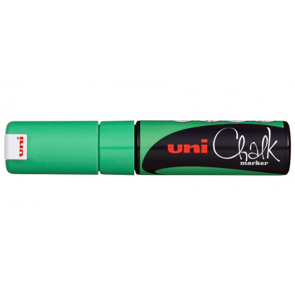 Маркер зеленый для оконных и стеклянных поверхностей Uni Chalk PWE-8K - интернет-магазин КленМаркет.ру