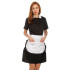 Платье+фартук для горничной черное [00004] - интернет-магазин КленМаркет.ру