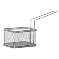 Корзинка для картофеля фри с ручкой 90х75х65 мм [QL089-02] 